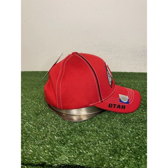 Utah Utes hat cap strap back new red mens unisex lightweight football - Picture 6 of 8